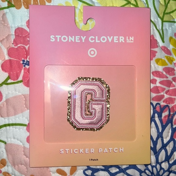 Stoney Clover Lane Handbags - NWT STONEY CLOVER X TARGET “G” PATCH
